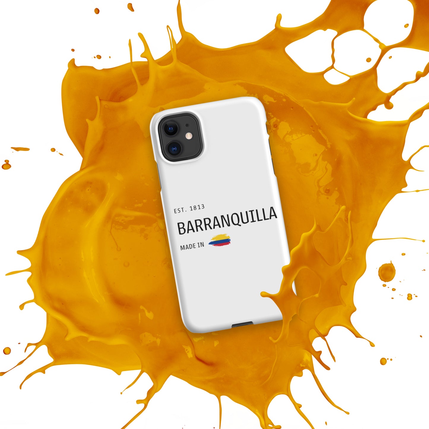 Made in Barranquilla iPhone Case