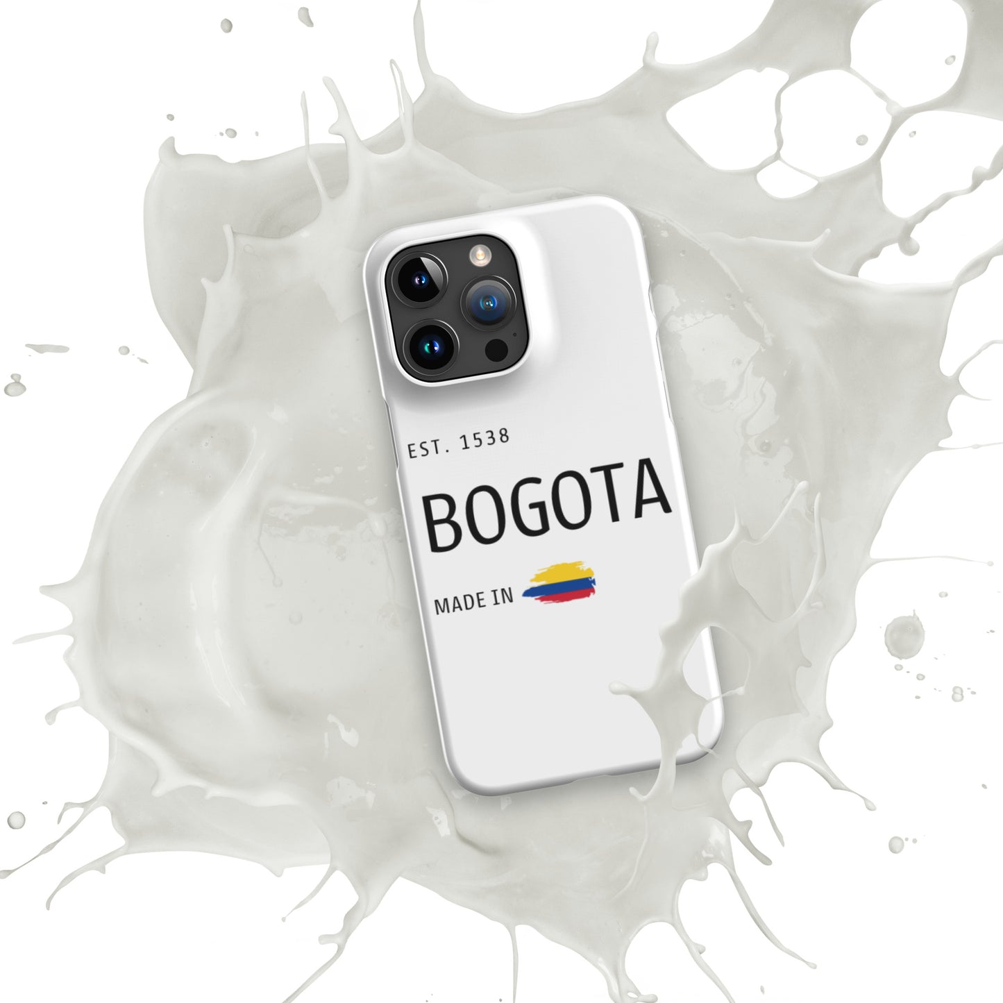 Made in Bogota iPhone Case