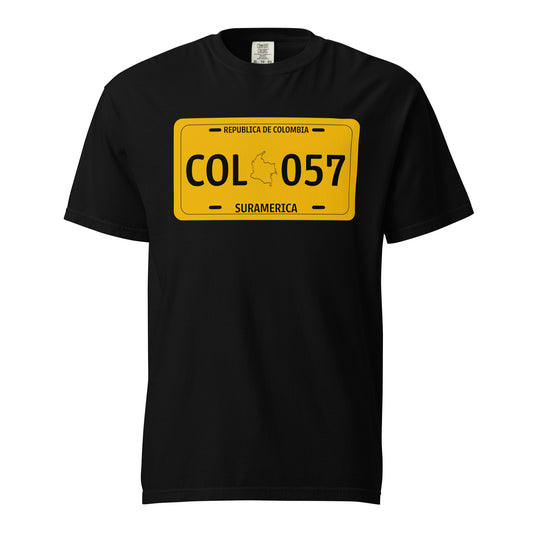 Colombia License Plate Shirt